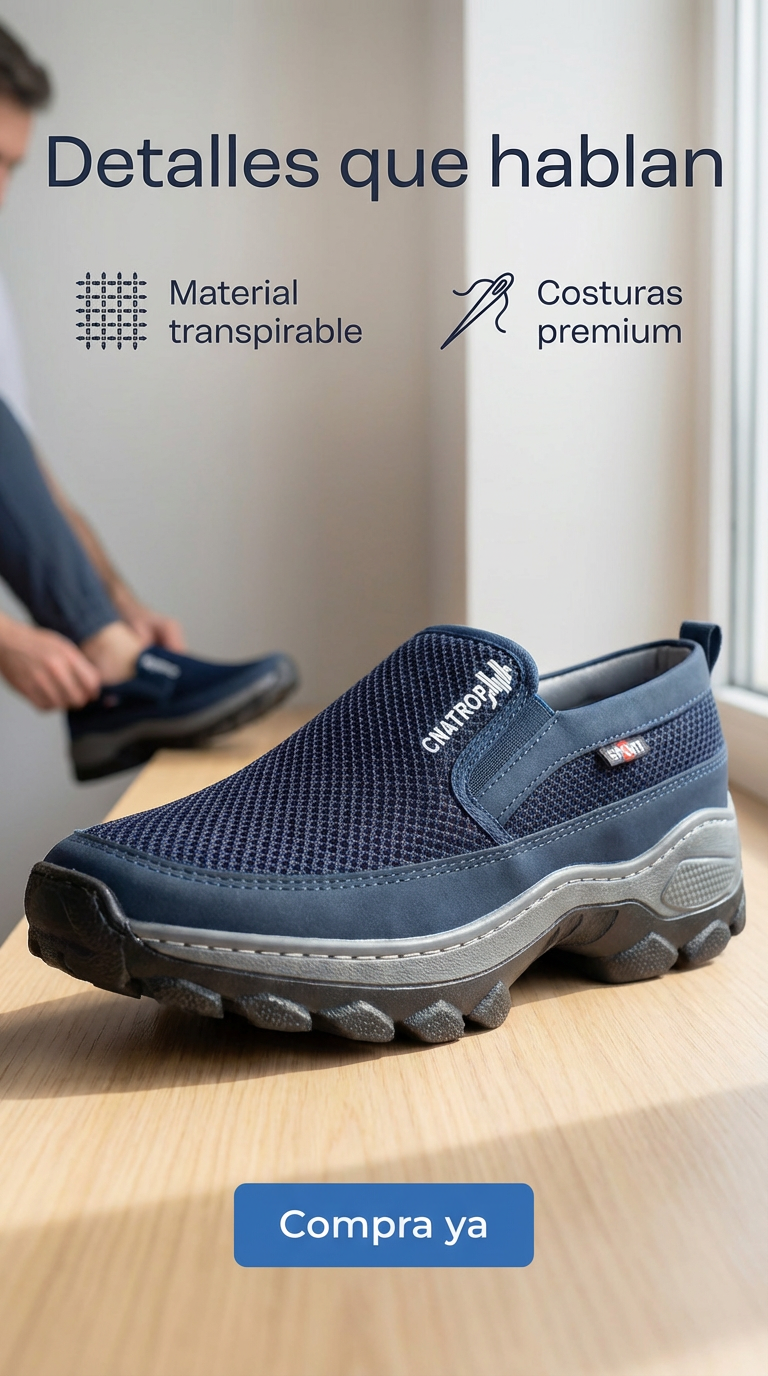 Mocasín Titanium Hombre