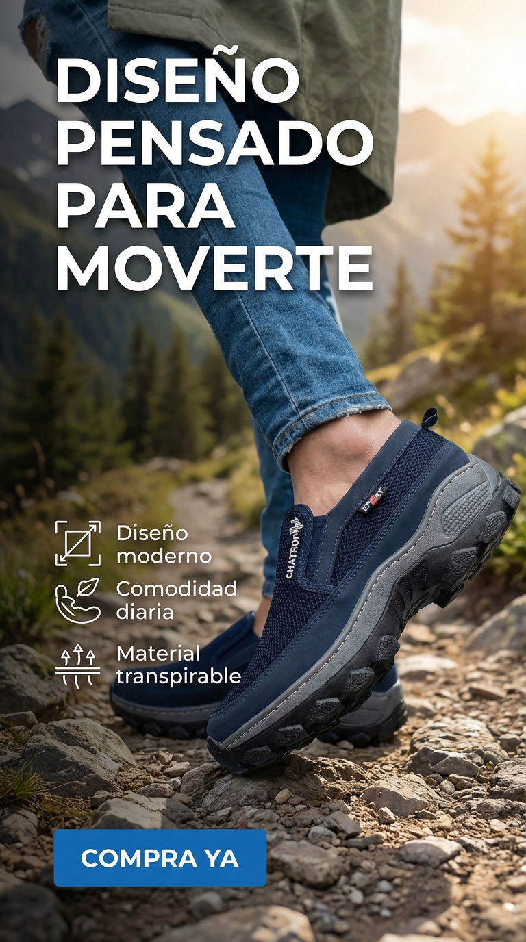 Mocasín Titanium Hombre