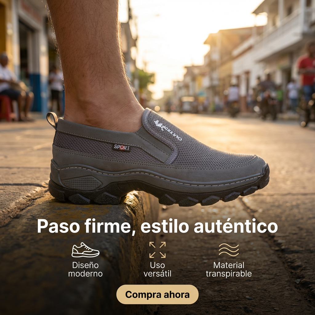 Mocasín Titanium Hombre