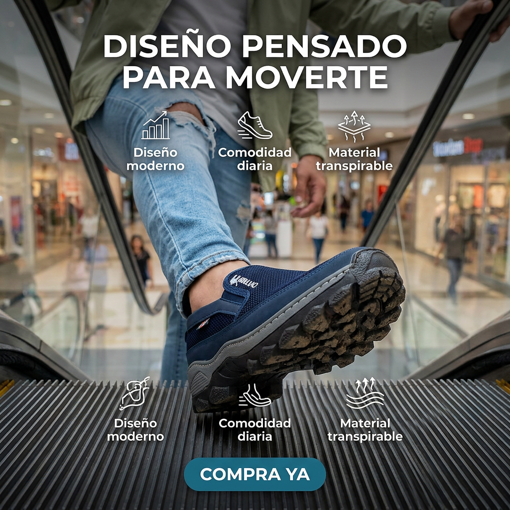 Mocasín Titanium Hombre