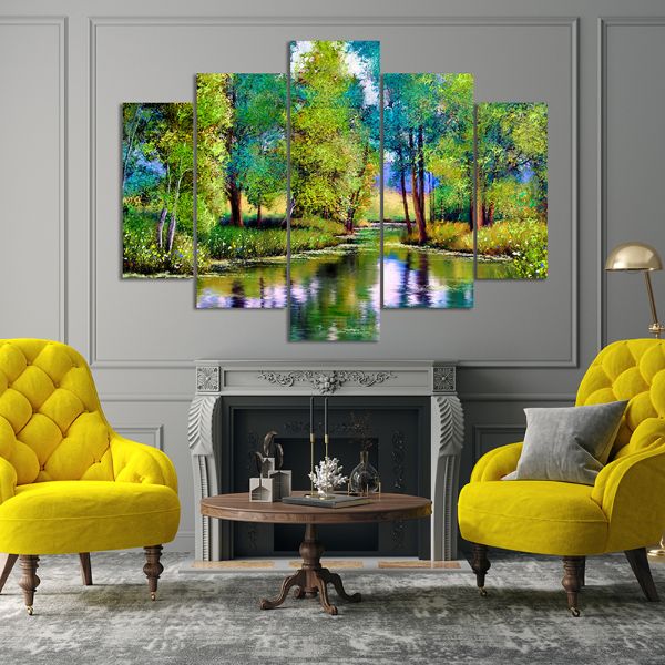 Cuadro decorativo de paisaje para hogar